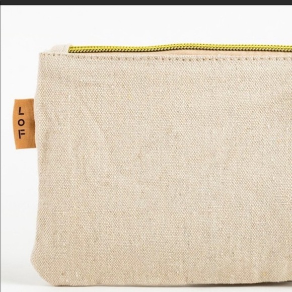 Follow Your Heart Canvas Makeup Pouch - Picture 3 of 5